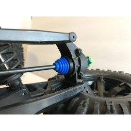 ZDT Blue Silicone Driveshaft Axle Boots Outboard Set for Traxxas X-Maxx XRT
