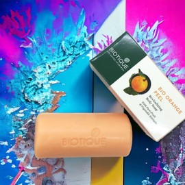 Orange Face Wash Soap 5pcs Skin Care Biotique Beauty Soap Hypoallergenic Moisturizing / 오렌지 세안 비누 5개입 피부 관리 바이오티크 미용비누 저자극 보습
