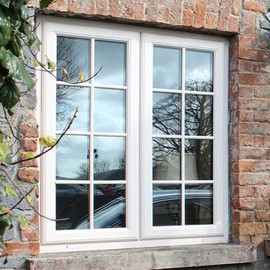 WPCTEV One Way Window Film Tint Daytime Pirivacy Mirror Glass Self-Adhesive Sun Blocking Heat Control Anti Uv DIY for Home Office Black Grey 11.8 Inch x 6.5 Feet