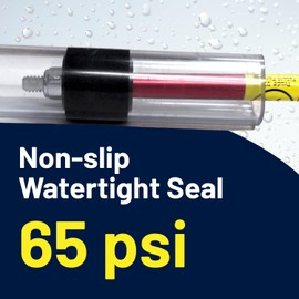 Jet Swet Tool 1/2 inch - Pro Plumbing Plug, Fast Water Line Repairs, Solder Joints without Draining Entire Water Pipe System - Withstands High Heat, High Pressure 65 psi