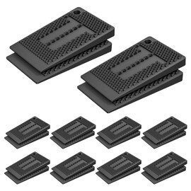 20pcs Furniture Wedges Levellers, Flexible Rubber Table Leveling Shims,Furniture Levellers Stick On,Wedges for Levelling,Plastic Shims,Levelling Feet,Waterproof Non-Slip(SIZE:1.97x1.18x0.2inch)