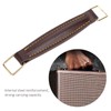 PU Leather Guitar Speaker Grip Internal Steel Amplifier Handle for