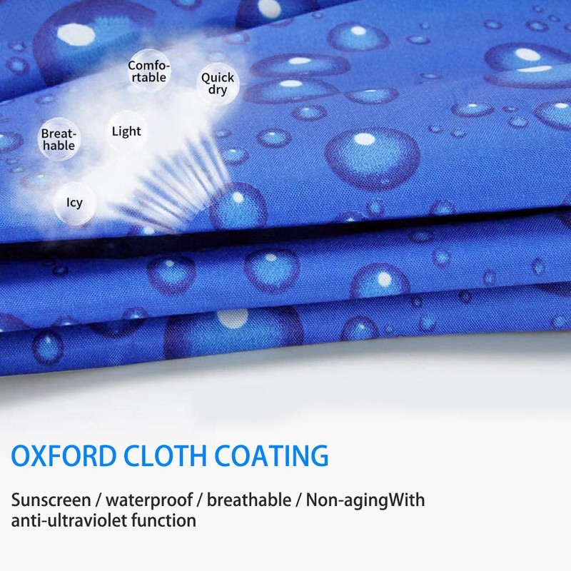 Outdoor Head Umbrella Hat Double Layer Foldable Head Umbrella Waterproof