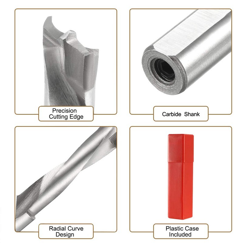 sourcing map Brad Point Drill Bits for Wood 8.5mm x