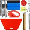ELLECILA Wallpaper Smoothing Tool Kits, Wallpaper Kit, Multi-Function Smoothing Tool