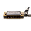 HOHNER Harmonica Mini Harmonica C Necklace Black