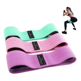 Resistanceband 5 Sets Con 3 Bandas De Resistencia Elasticas Ligas 15pz