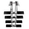 Hoffen 4 Steps Ladder Stainless Sport/Diver Ladder Dual Vertical Telescoping