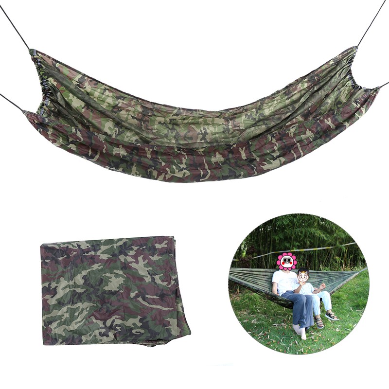 Outdoor Camping Travel Swing Anti Rollover Single Double Hammock Hanging