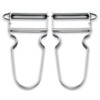 2X Stainless Steel Peeler French Potato Peeler Vegetable Peeler Fruit