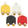 OSALADI RCA Y Splitter 1 Male 2 Female by Audio