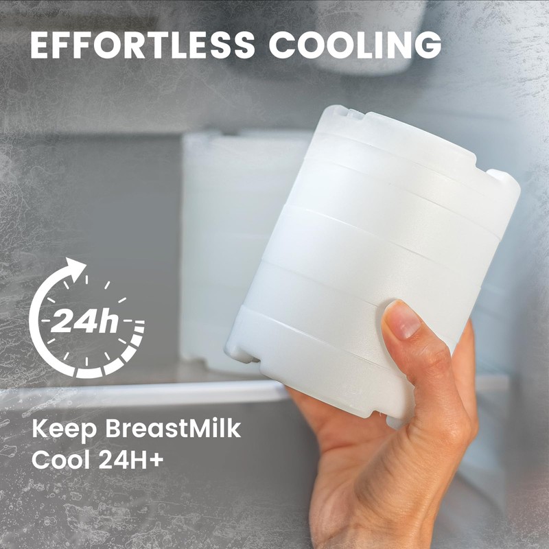 KEKHEALTH 22oz Breast Milk Cooler for Work and Travel, 24