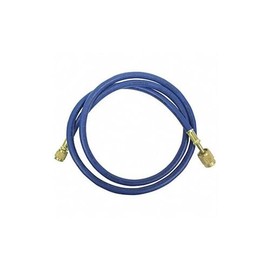 Imperial Tool 905MRB Hi-Performance Polarshield Charging Hose with 1/4" Automatic Low Loss Shut-Off Valve, 5 Feet, Blue