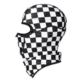 Black and White Balaclava Ski Mask Windproof Mask Bike Face Mask Bicycle Balaclavas Motorcycle Cycling Outdoors Winter Neck Warmer Sports Cold Weather