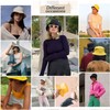 Tuopuda Unisex Cotton Fishing Hats, Bucket Hat, Foldable Outdoor Summer