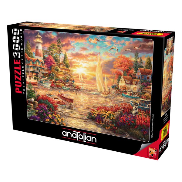 Anatolian Puzzle - Into The Sunset, 3000 Piece Jigsaw Puzzle,