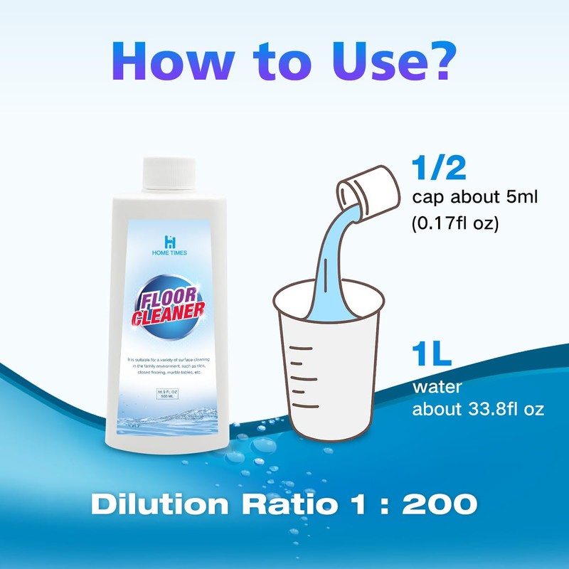 Universal Floor Clean Solution Compatible With Tineco S3/S5/S7 Vacuum Cleaner,Fits