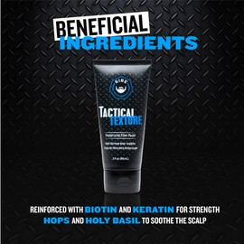 GIBS Grooming Tactical Texture Texturizing Fiber Paste, 3 Fl Oz