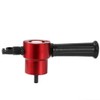 Double-headed Sheet Metal Nibbler Cutter 360 Degree Adjustable Drill Attachment