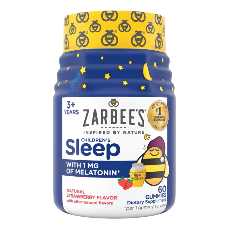 Zarbee's Gomitas Sueño Melatonina 60ct Niños
