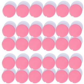 DUJEQM Magnets for Magnetic Board Magnets Strong Fridge Magnets Fridge Magnets Mini Magnets Small Whiteboard Magnets Colourful Round Magnets Strong Hold Magnet for Pin Board, School (Pack of 30, Pink)