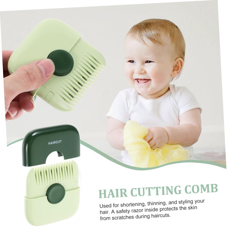 OHPHCALL Professional Anti-cut Comb Razor Comb for Hair Cutting Fringe