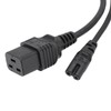 C20 to C7 C19 Y Splitter Power Plug Cord Single
