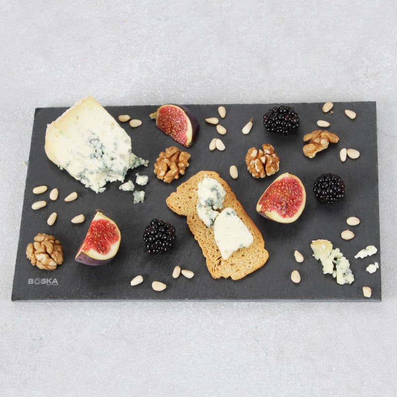 Boska" Light Cheese Board, Slate, Grey, 25 x 15 x