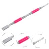 FOMIYES 2sets Essential Nail Tools Set Cuticle Pusher Trimmer and