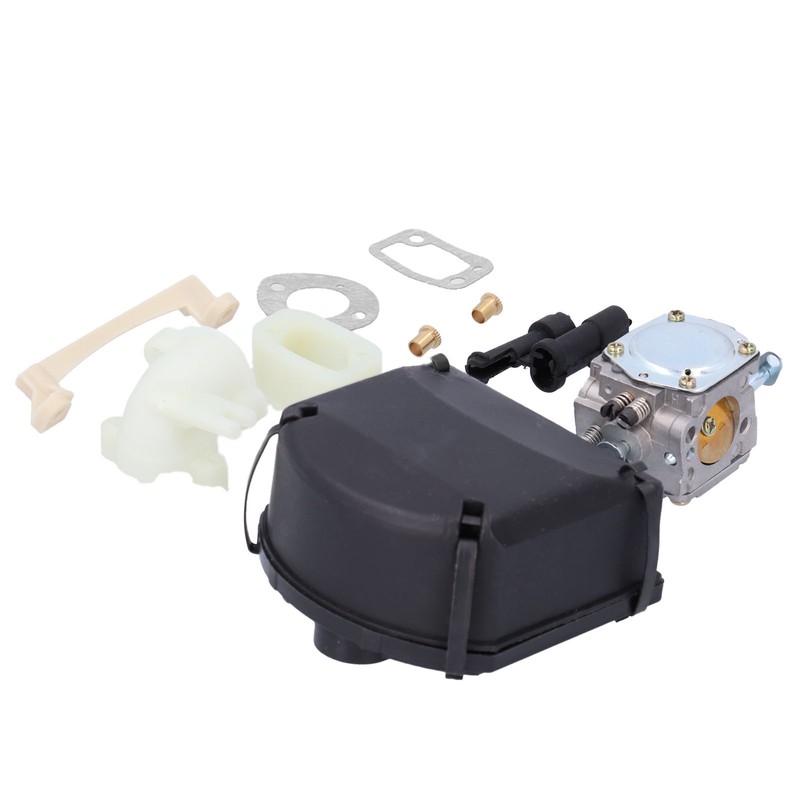 Carburetor Intake with Air Filter Cover Assembly Fit for Husqvarna