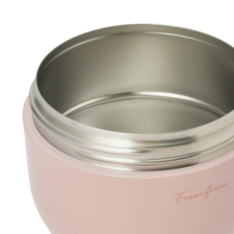 Francfranc Franc Logo Lunch Jar, 540ml, Pink
