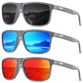 NSSIW Sunglasses-Men Polarized Mens-Sunglasses: Classic Sun Glasses with UV400 Protection for Driving Fishing Golf
