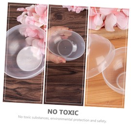Mikinona Essential Oil Mask Bowl Set 30pcs White Diy Mask Mixing Bowls Non-sticky Surface Safe for Skincare Hair Treatments