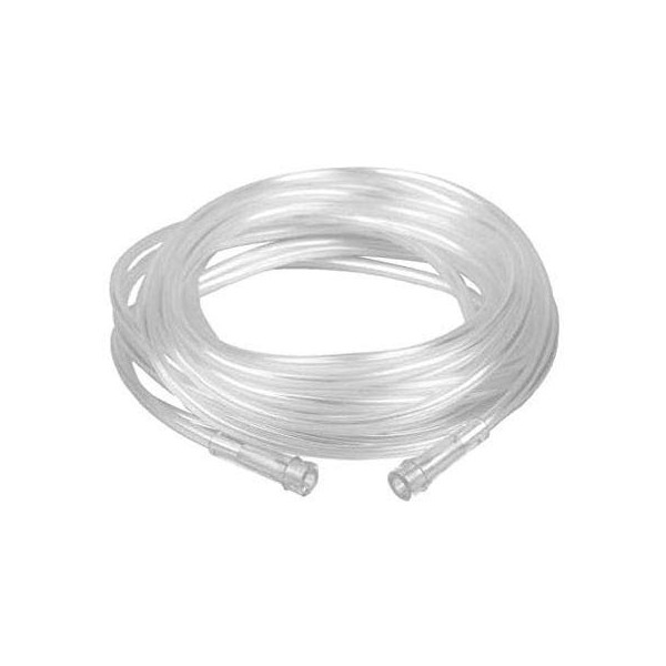 Westmed Kink Resistant Oxygen Supply Tubing - 25' Clear, Pack of 5 (#0025)