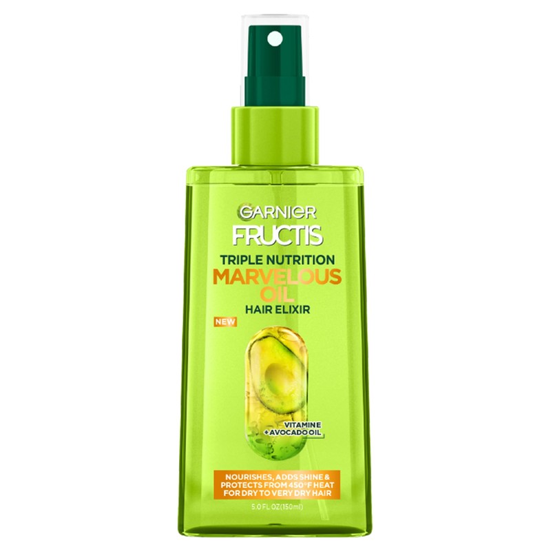 Garnier Hair Care Fructis Triple Nutrition Marvelous Oil Hair Elixir,