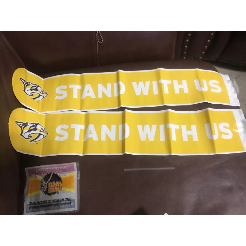 Nashville Predators Inflatable Bam Bams-2 In A Bag