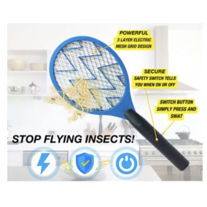 Pic Electric Swatter Fly Electric Handheld Mosquito and Flying Insect