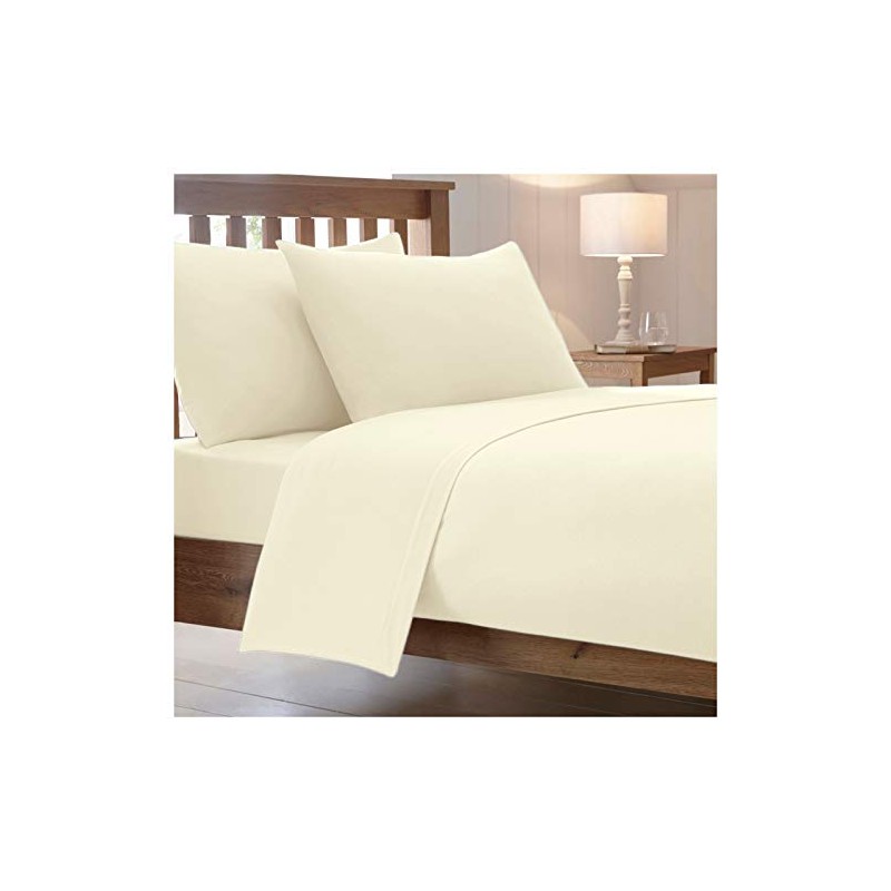 25 Cm / 10” Inch Fitted Bed Sheets Combed Poly