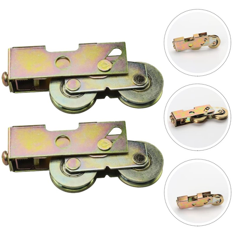 LIFKOME 2pcs 1-1/4 Inch Sliding Patio Door Rollers Sliding Door