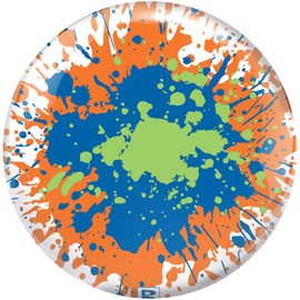Brunswick Viz-a-Ball Bowling Ball (10lbs, Paint Splatter)
