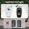 CTRINEWS for Subaru Key Fob Cover with Fashionable Zirconia Wristlet