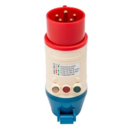 Testboy TV 416 CEE Adapter with Phase Sequence Indicator