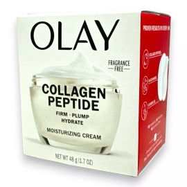 Olay Collagen Peptide Moisturizing Cream Fragrance-Free 48g/1.7fl.oz. NEW