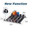 Puricon Drink Organizer for Fridge Pusher Glide, Spring Loaded Fridge