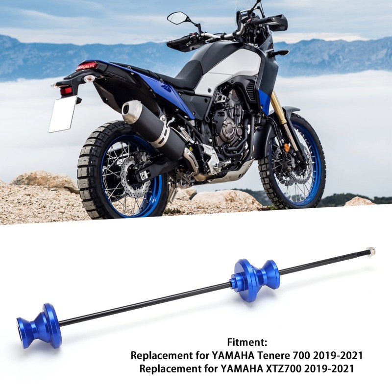 Motorcycle Rear Fork Axle Slider Wheel Crash Protector CNC Aluminum