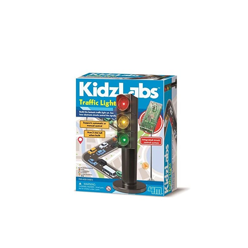 4M KidzLabs Traffic Control Light STEM Kit
