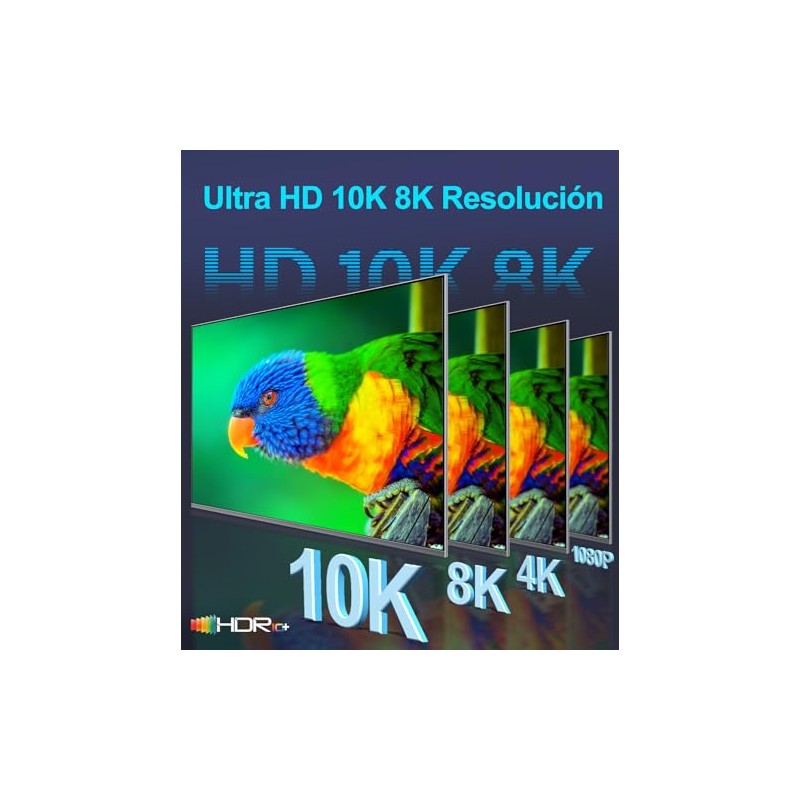 Sniokco 10K 8K 4K Cable HDMI 2.1 48Gbps 3 Metros