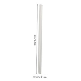 TOVINANNA 100pcs Nail Extension Fibers Flexible Manicure Tools for DIY Nail Art Natural Effect Unobstructed Design for Salons and Home Use