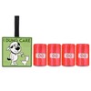 FLUSHABLE dog poop bag - 100% biodegradable - 100% water