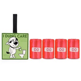 FLUSHABLE dog poop bag - 100% biodegradable - 100% water soluble dog waste bag - eco friendly